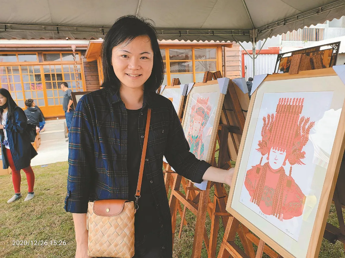 藝術家徒步環台 畫120幅媽祖