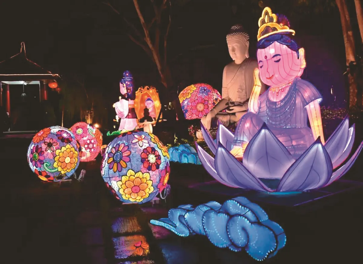 東禪寺平安燈會 線上VR賞燈
