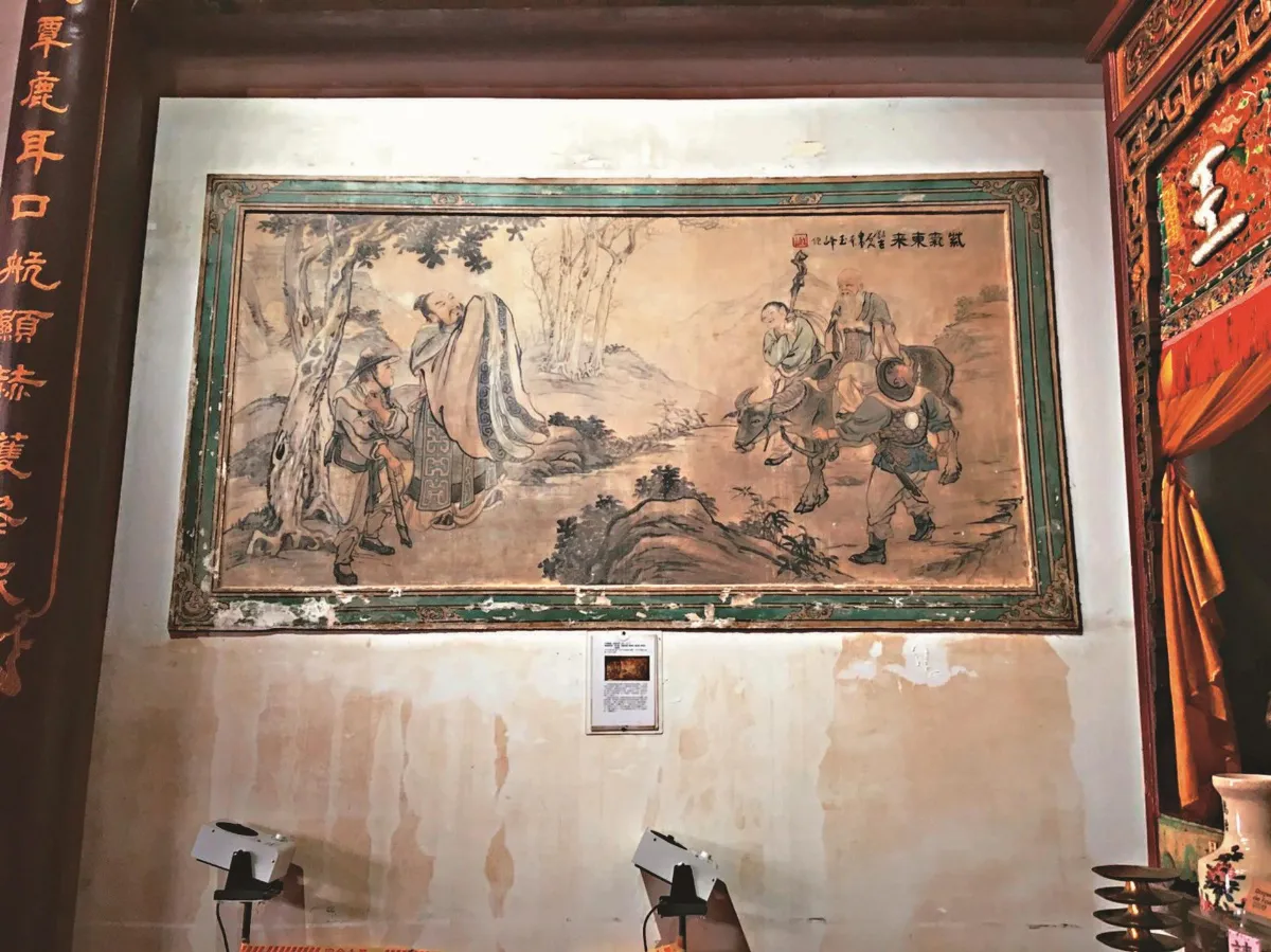 大天后宮 用科技保存壁畫