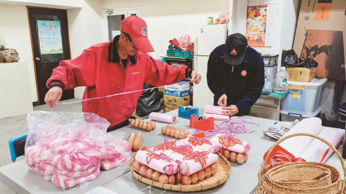 太平蛋+長壽麵 傳承敬老年俗