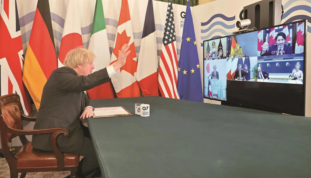 矢言讓2021年成多邊主義轉捩點 G7領袖 同意透過G20與中國交往