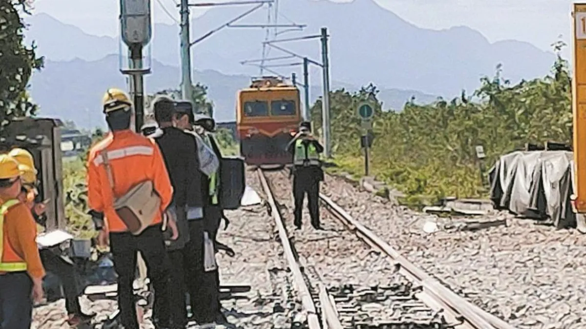 台鐵海端站工安意外 2死1傷