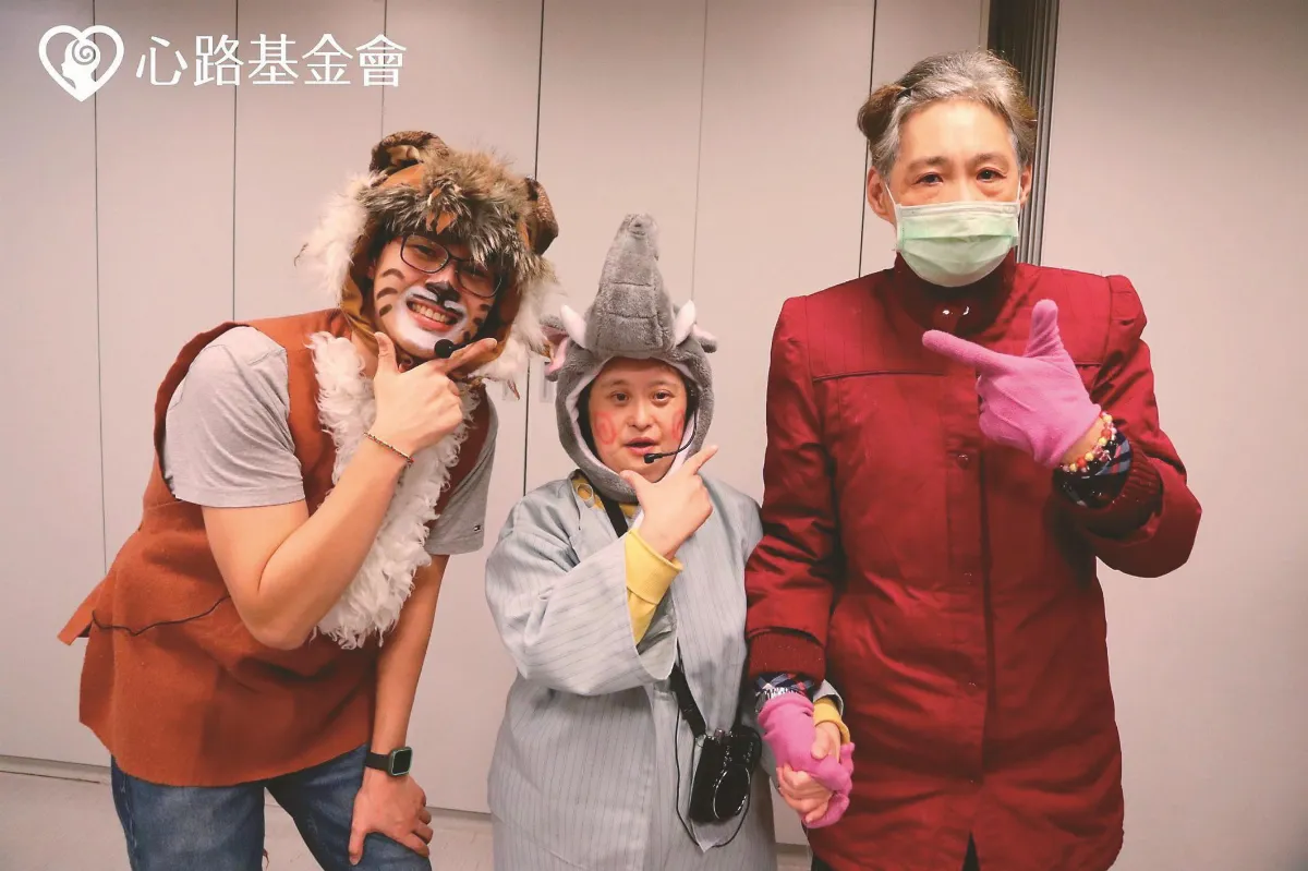 詮釋繪本角色 心智障礙者獲療癒