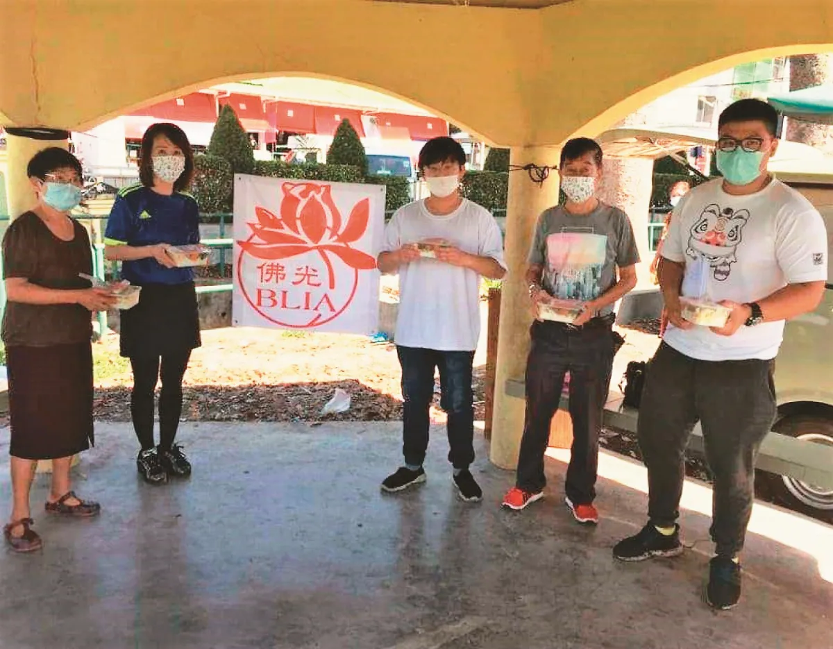 大馬金寶佛光餐盒 關懷弱勢