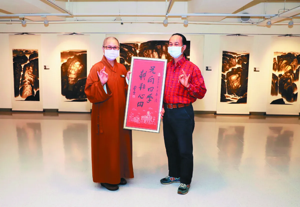 練筆修心 劉文隆畫出凝於寧靜