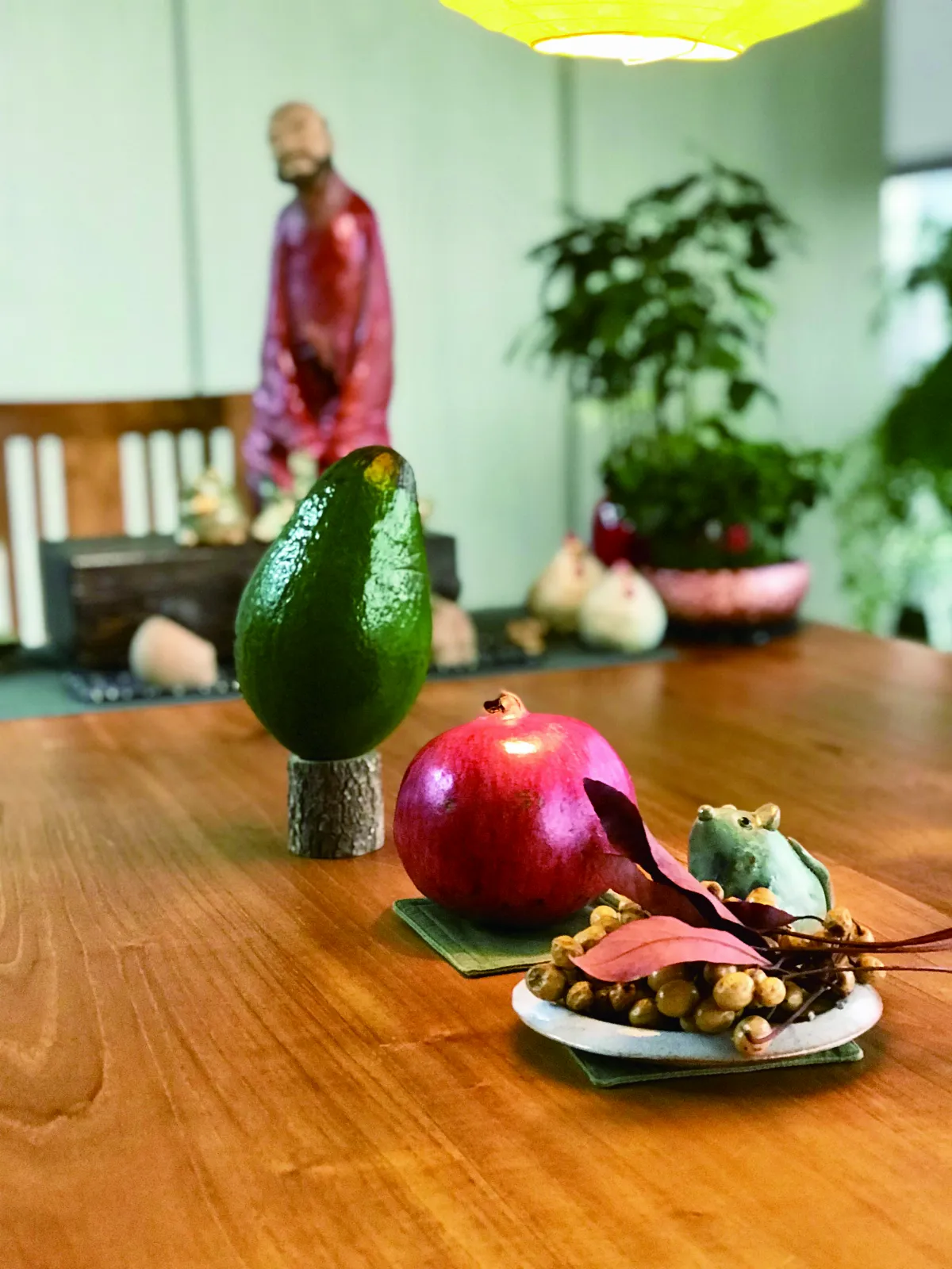 時光重逢 佛光麵與無患子樹