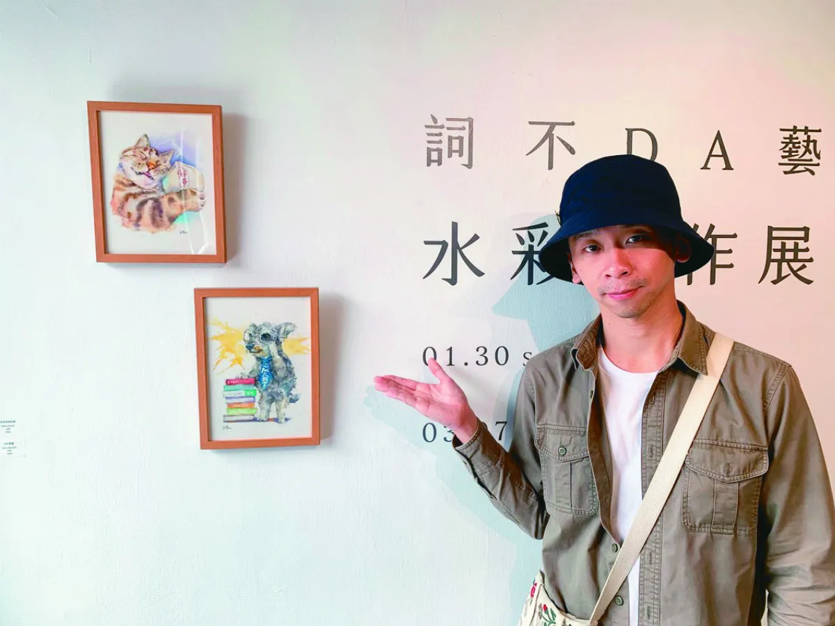 傳達上班族心聲 喵星人、汪星人  變身插畫主角