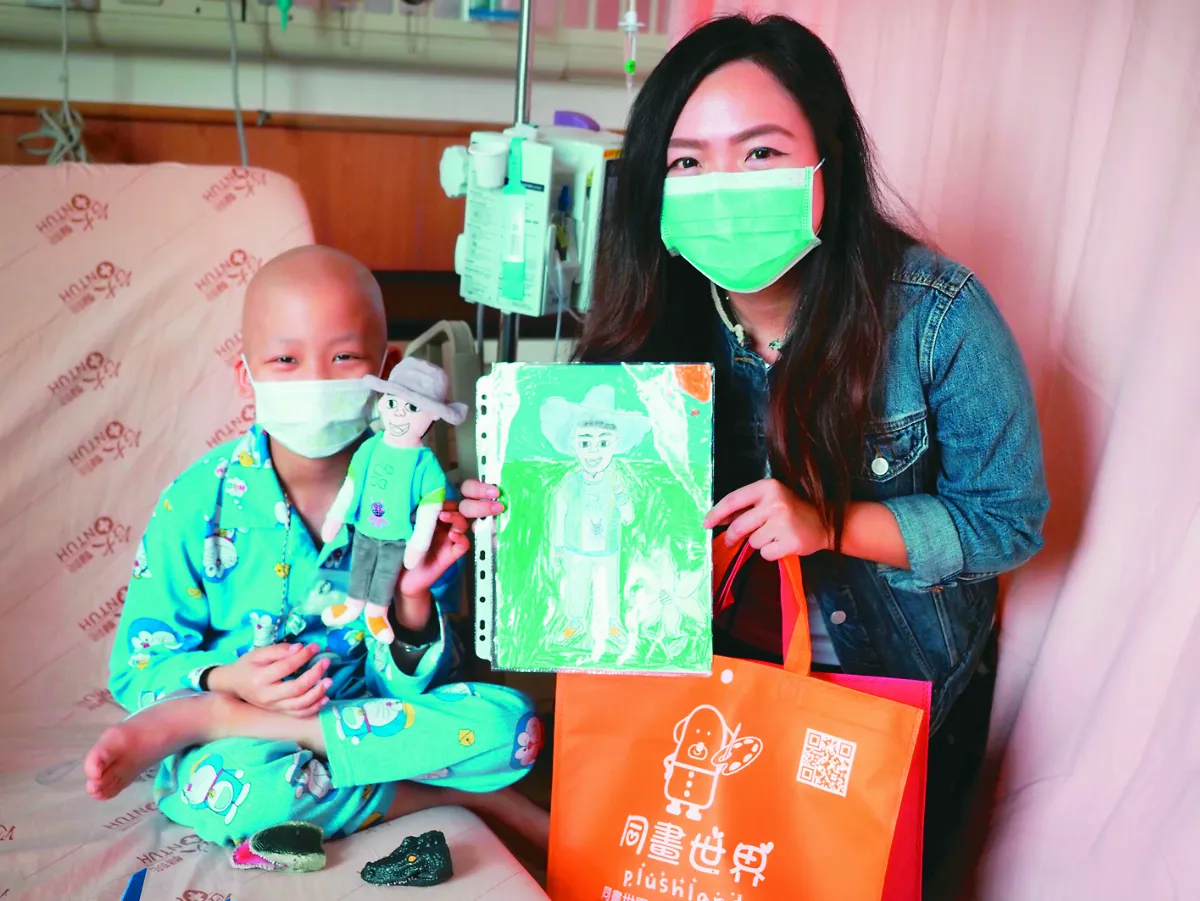 高雯瑛 為重症病童打造專屬童話