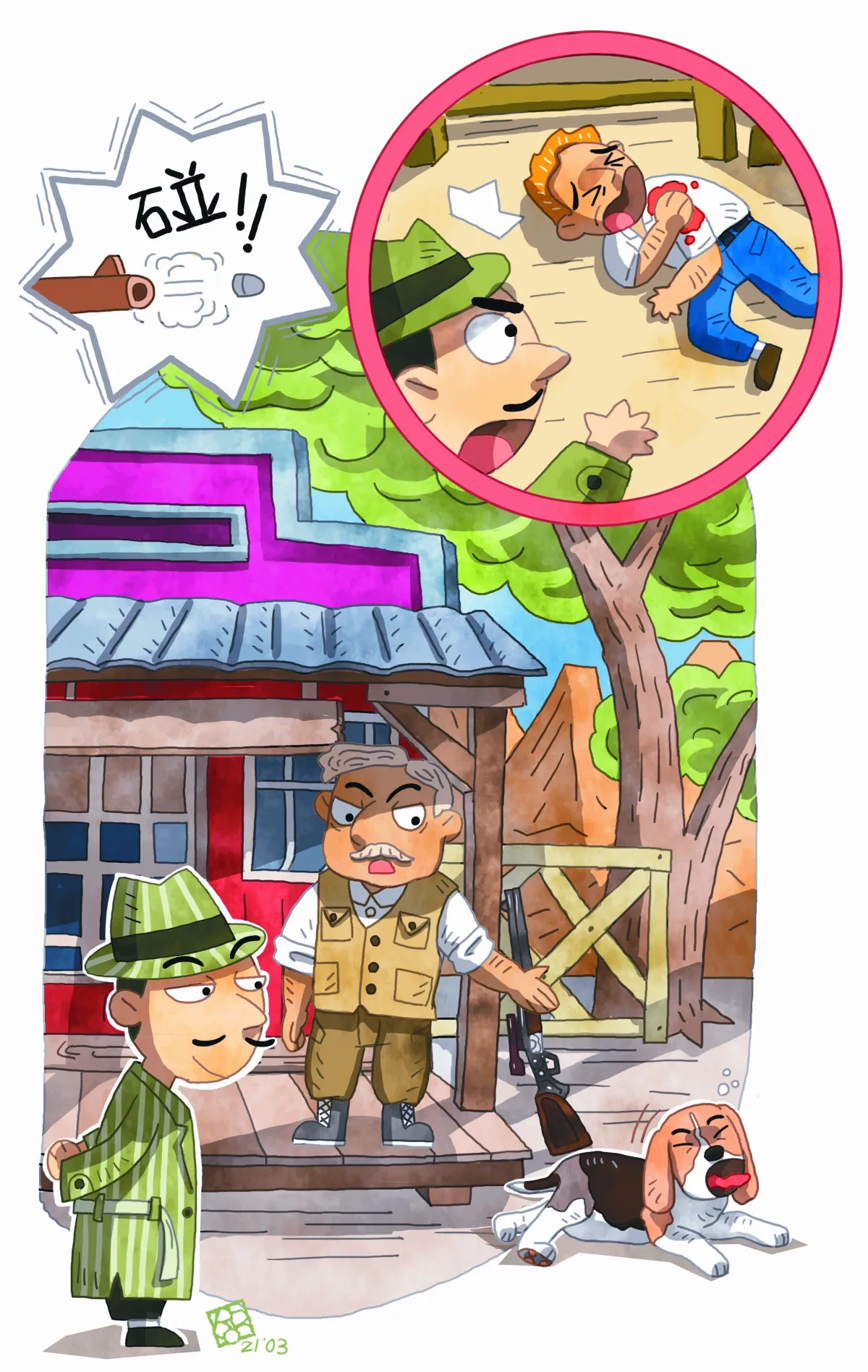 名偵探柯柯的邏輯挑戰 打獵