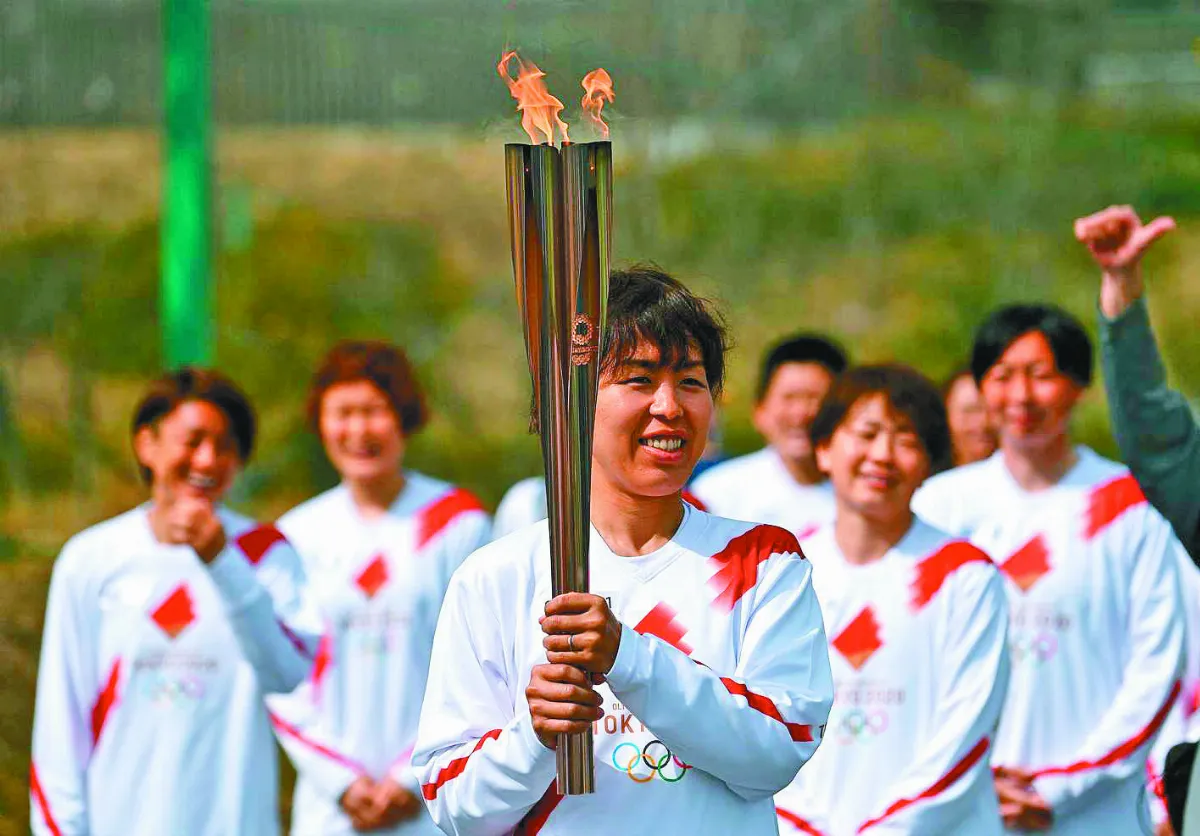 日東奧聖火 121天萬人接力跑