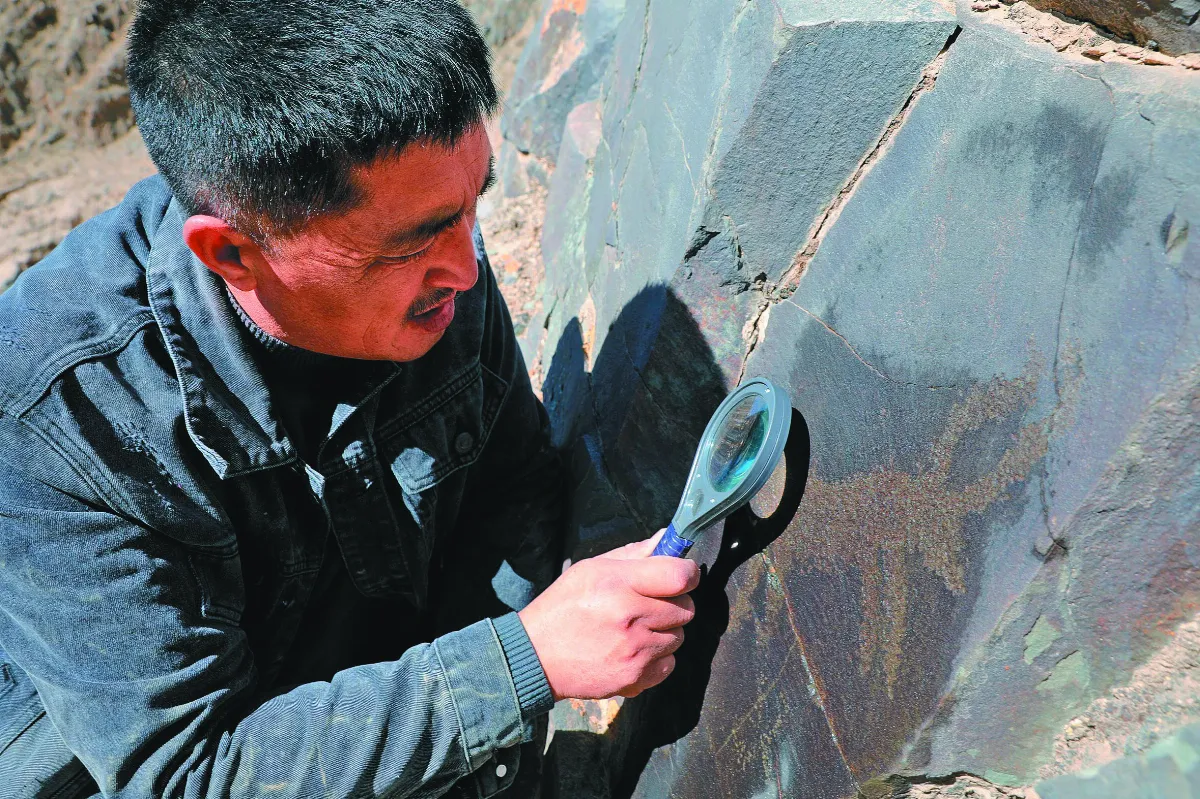 愛上祁連岩畫 守護古老印記