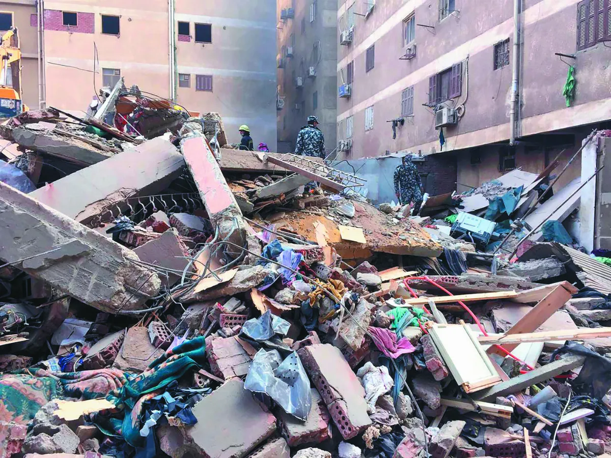 開羅大樓倒塌  至少18人罹難