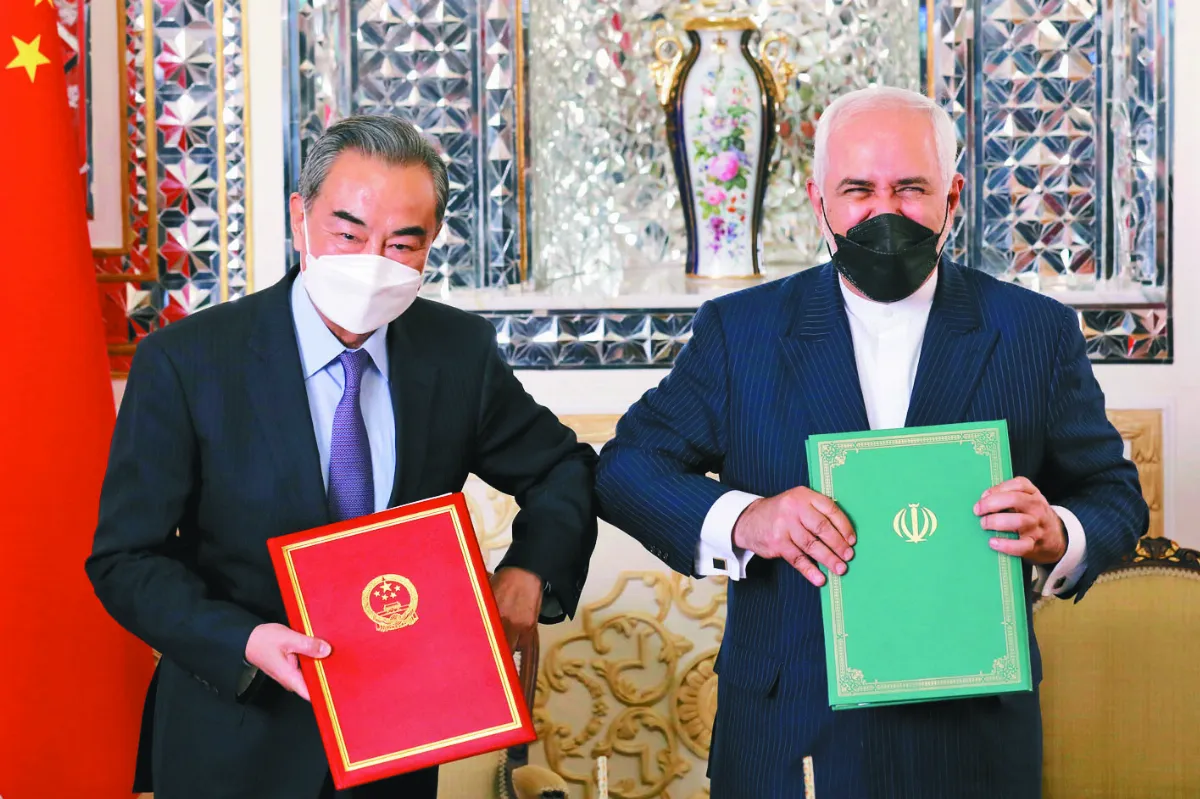 大陸、伊朗 簽署25年合作協議