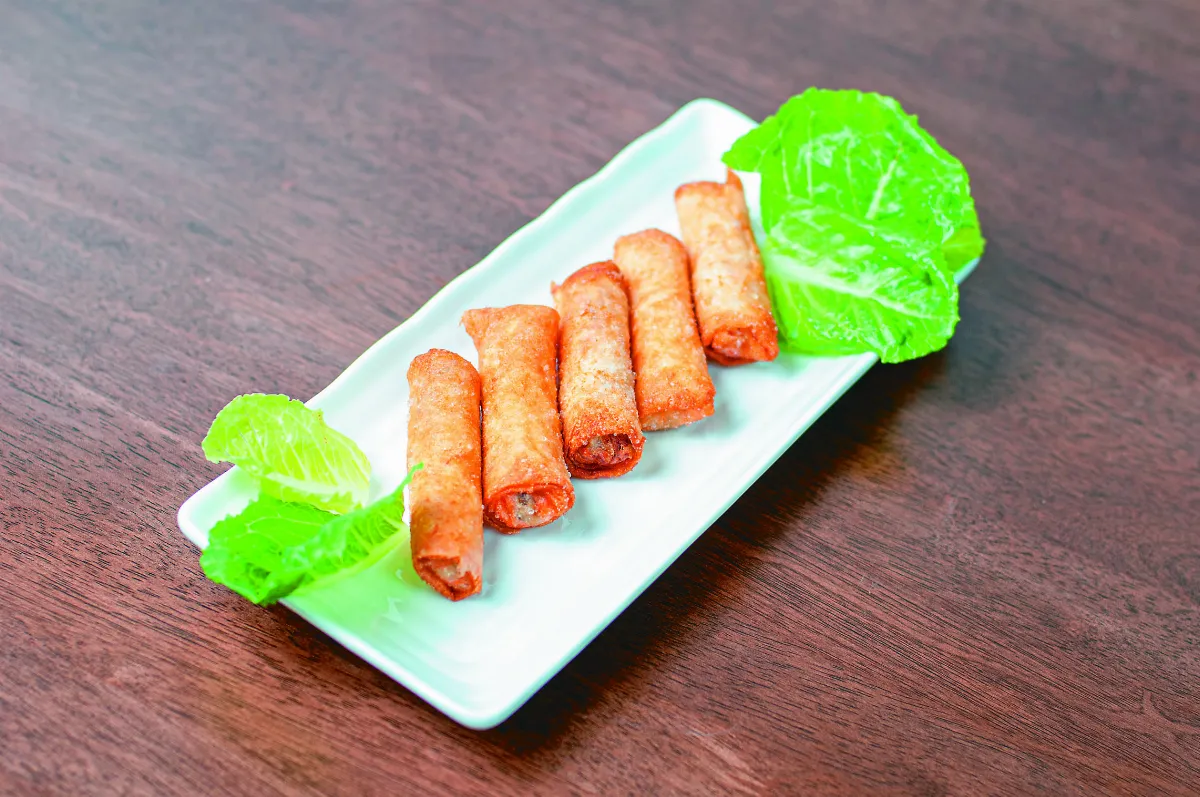 簡單步驟做料理 蔬食春捲