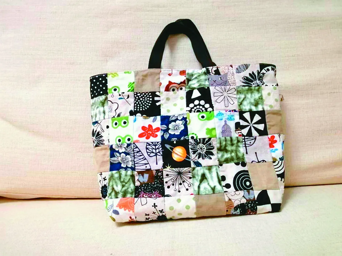 肌萎女孩動手做 作品縫出堅韌