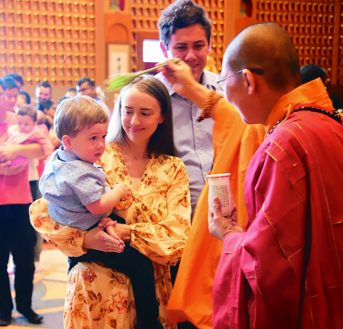 南天寺祝福禮 小菩薩沐佛恩