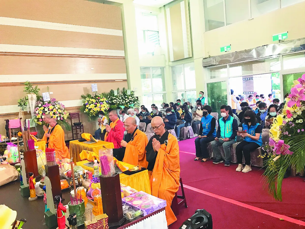 太魯閣事故頭七 佛光山僧信祝禱
