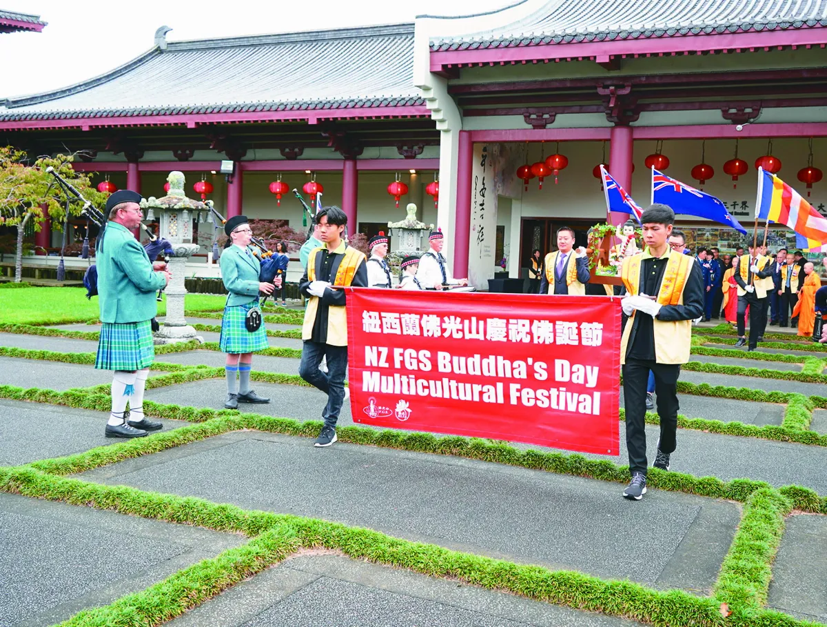 紐西蘭慶佛誕 跨宗教祈福祝禱