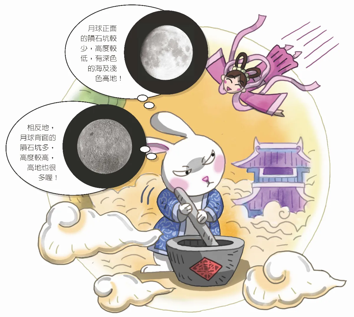 月亮也有分正反面