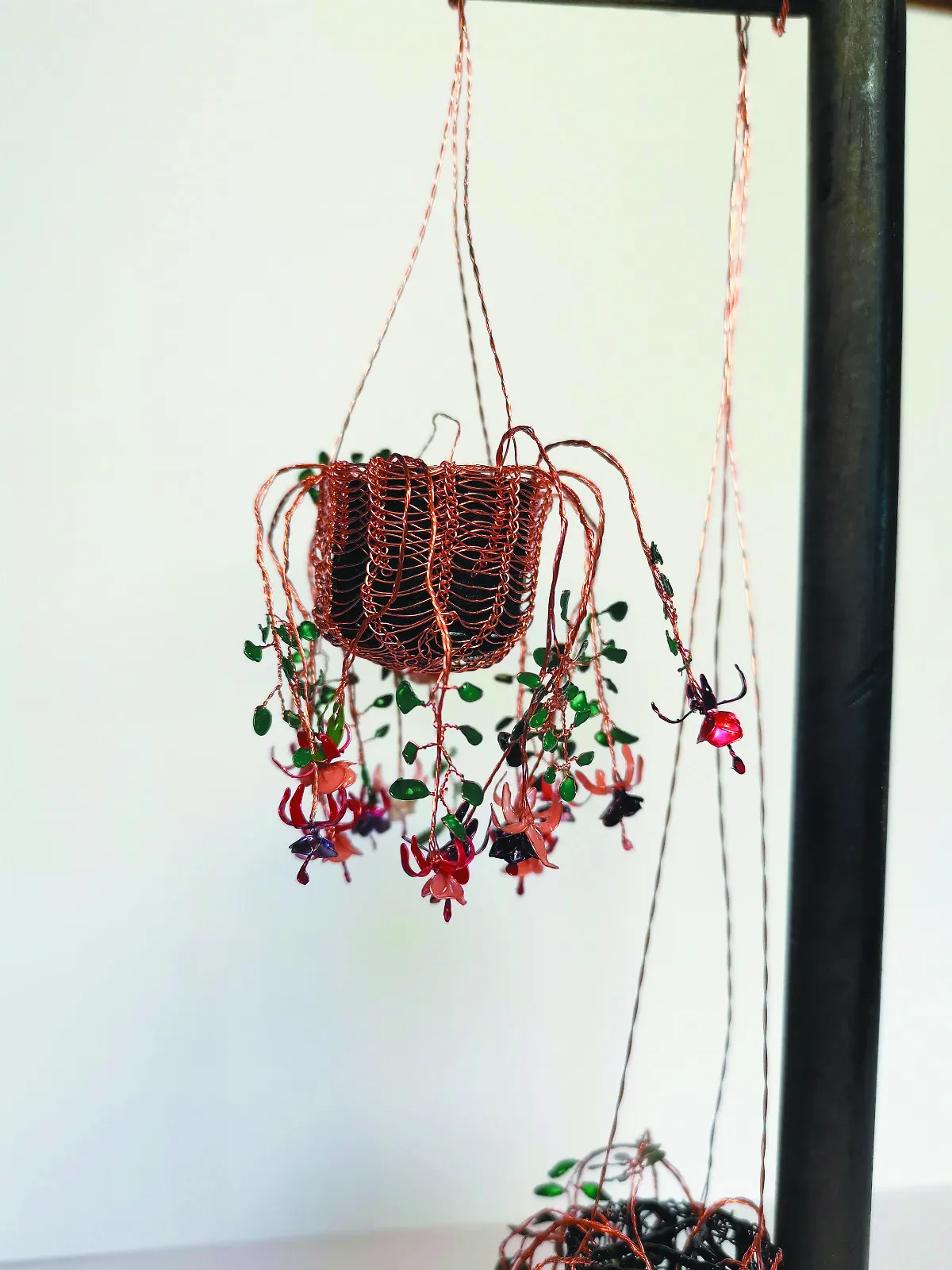 【Leonore Ashby銅線藝術作品展】水仙蝴蝶