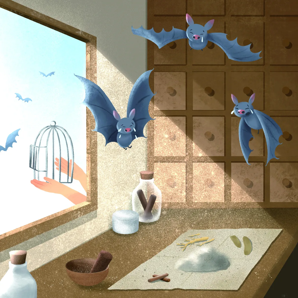 【徐謙‧物猶如此】 蝙蝠識母氣