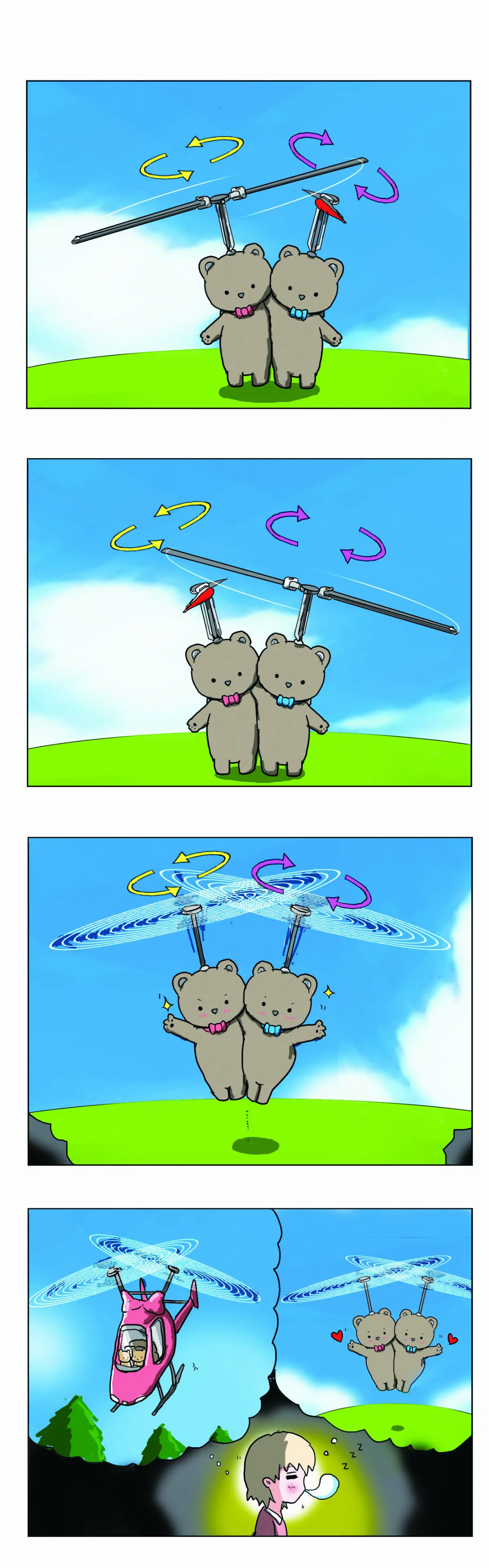 科學研究部 直升機研究14 交叉雙旋翼