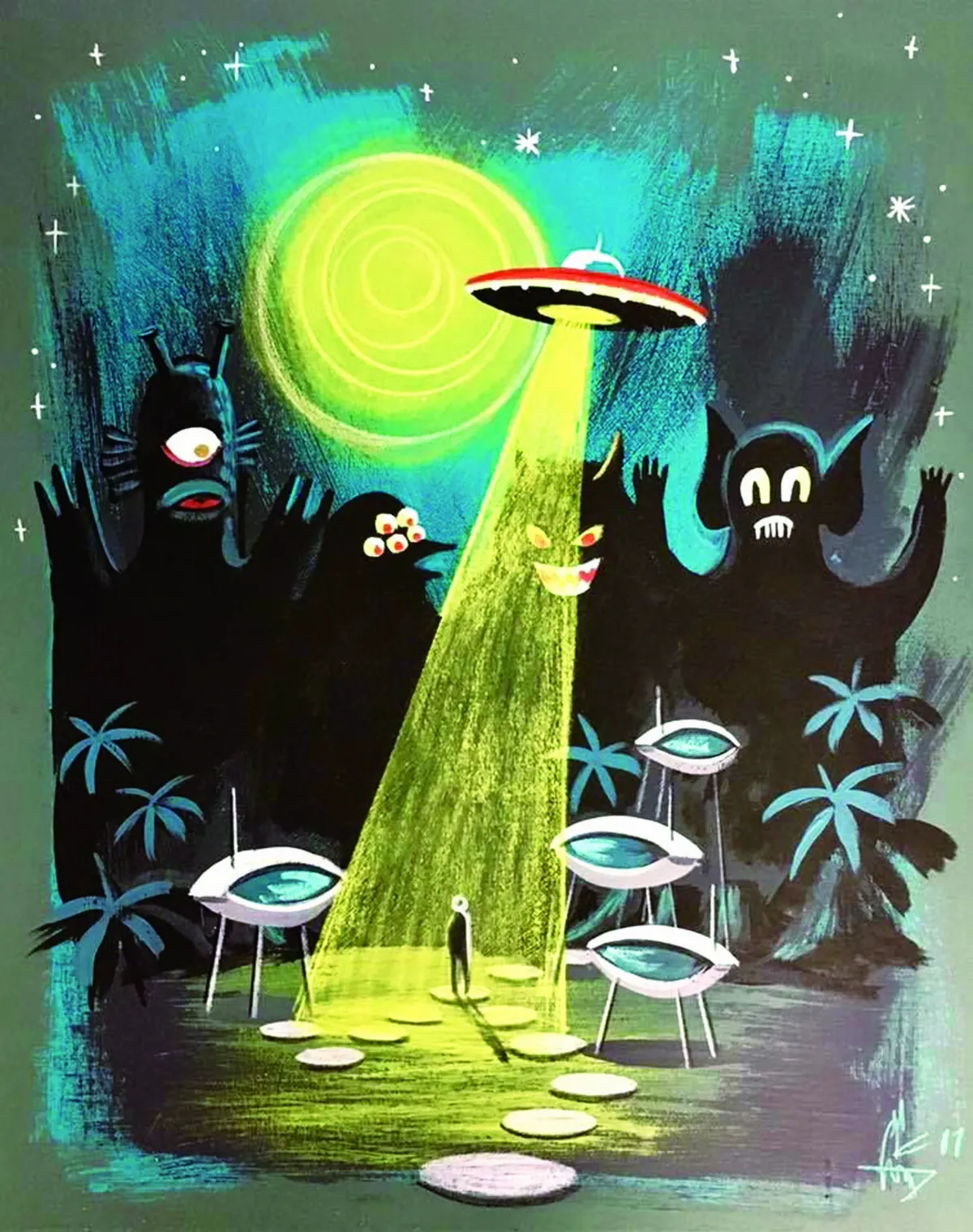 外星生物什麼顏色？