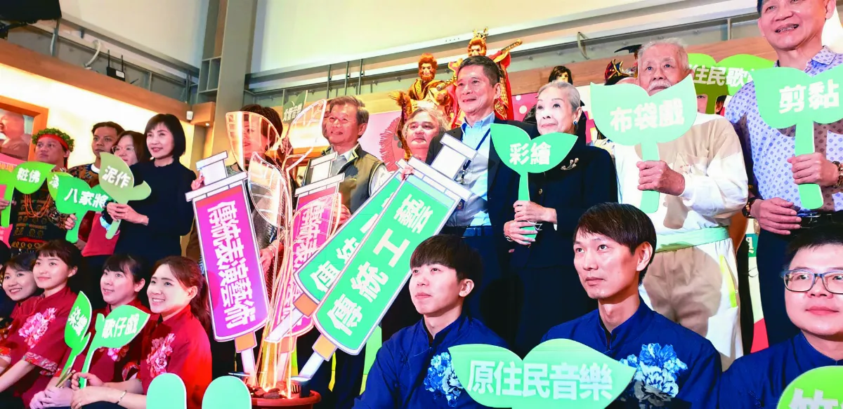 勤耕傳統藝苗 文化部挹注億元