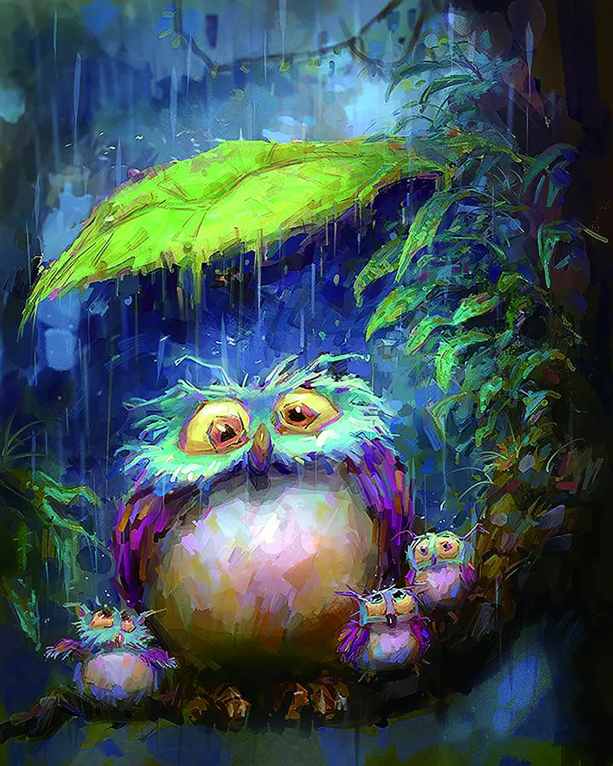 暴風驟雨時，鳥去哪了？