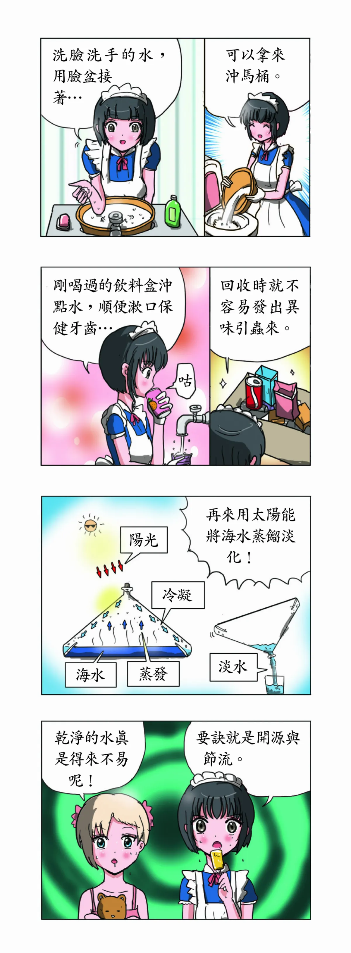 科學研究部 省水與集水