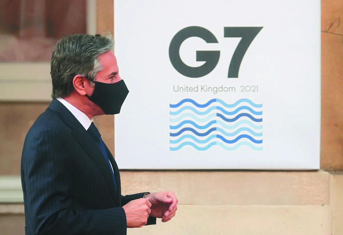G7外長公報 擬挺台灣參與國際