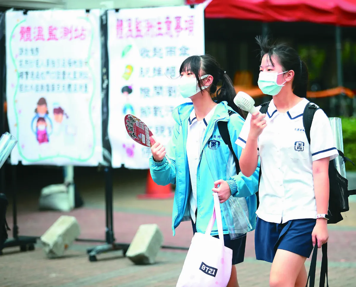 國中會考登場 10考生被匡列