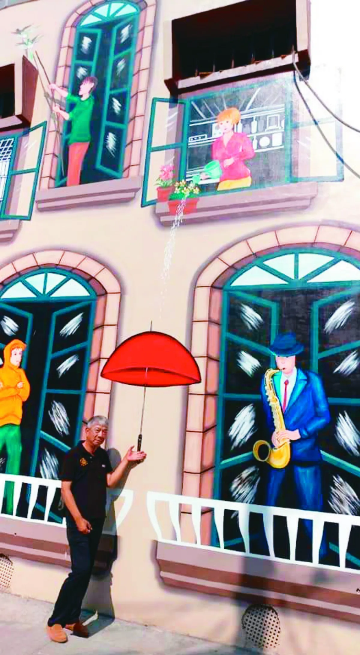 生活快門 天降「甘霖」