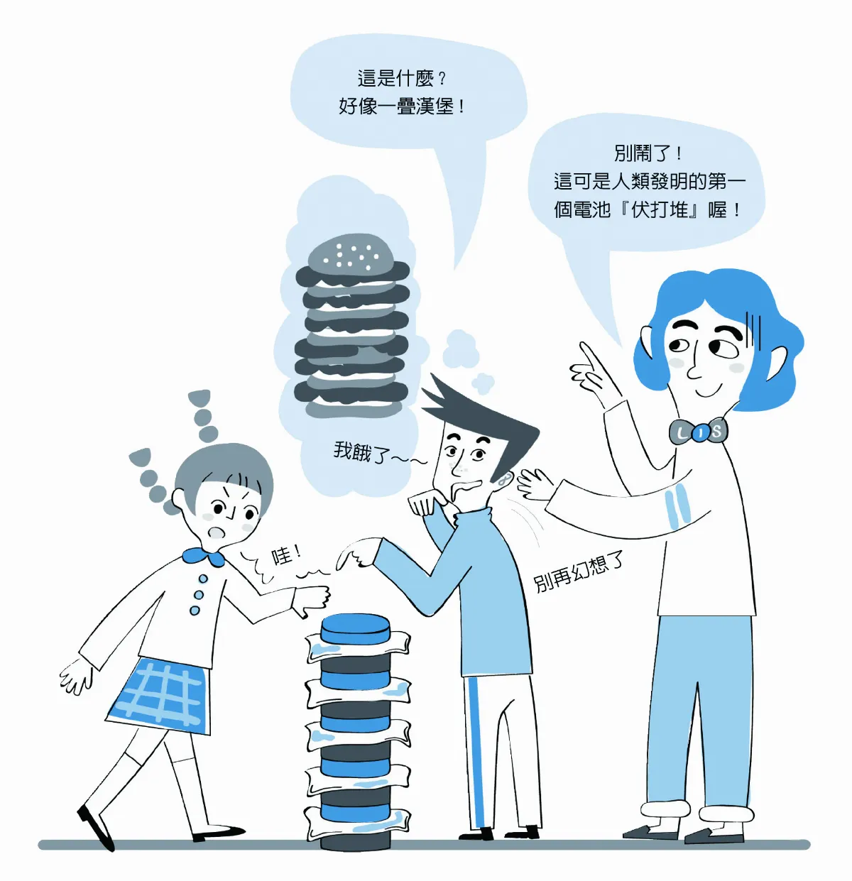 科學哪裡來 動物電？金屬電？  電池之父伏打解答