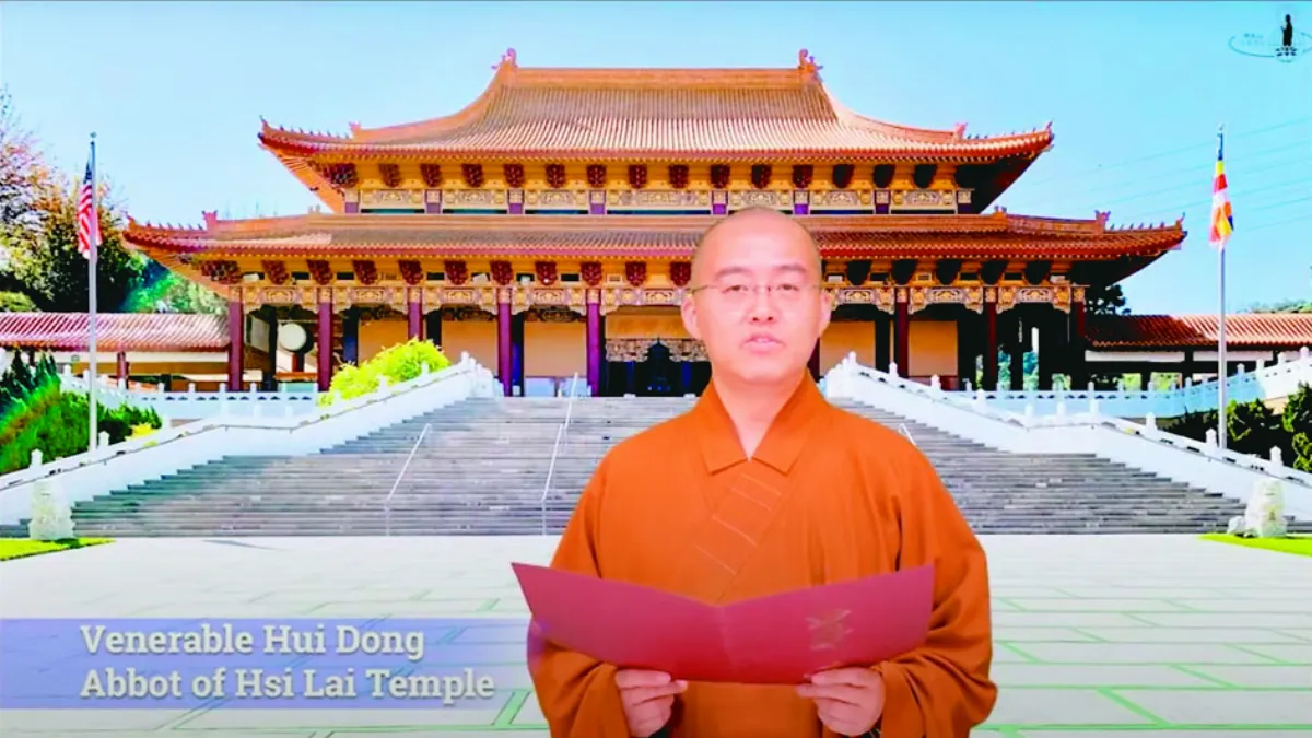 雲端歡慶衛塞節 學習佛陀慈悲