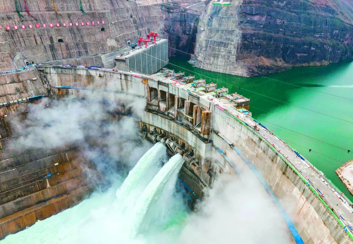 裝機容量僅次三峽大壩 陸金沙江白鶴灘水電站 7月發電