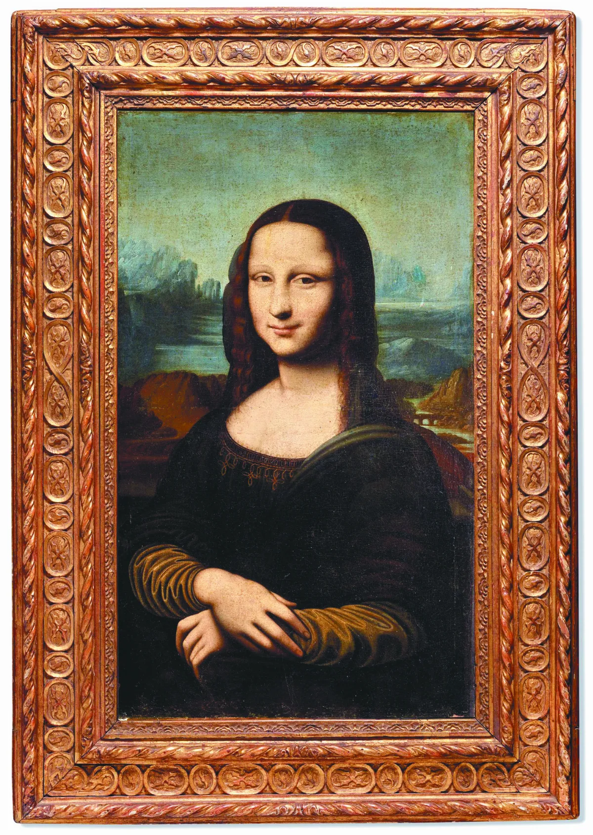 山寨版蒙娜麗莎微笑  拍賣估千萬