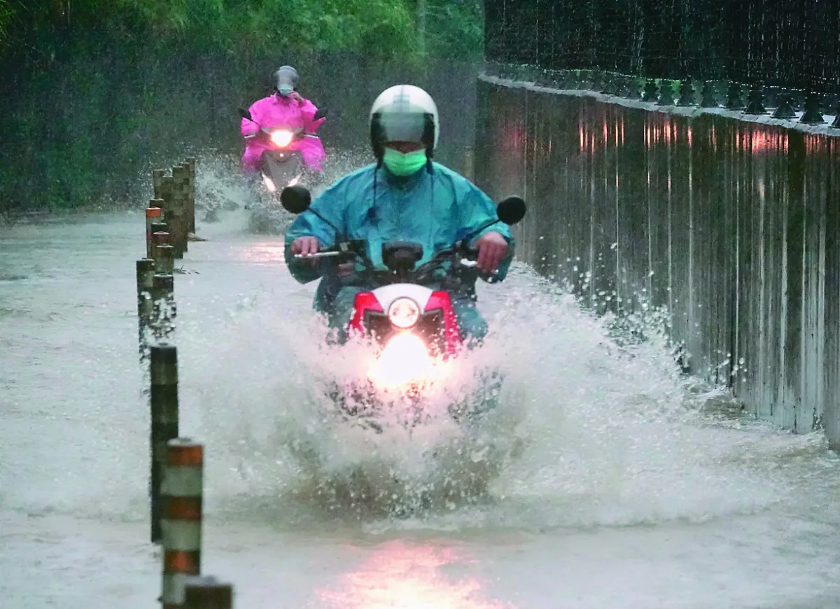 雨炸北北基  信義區泡水