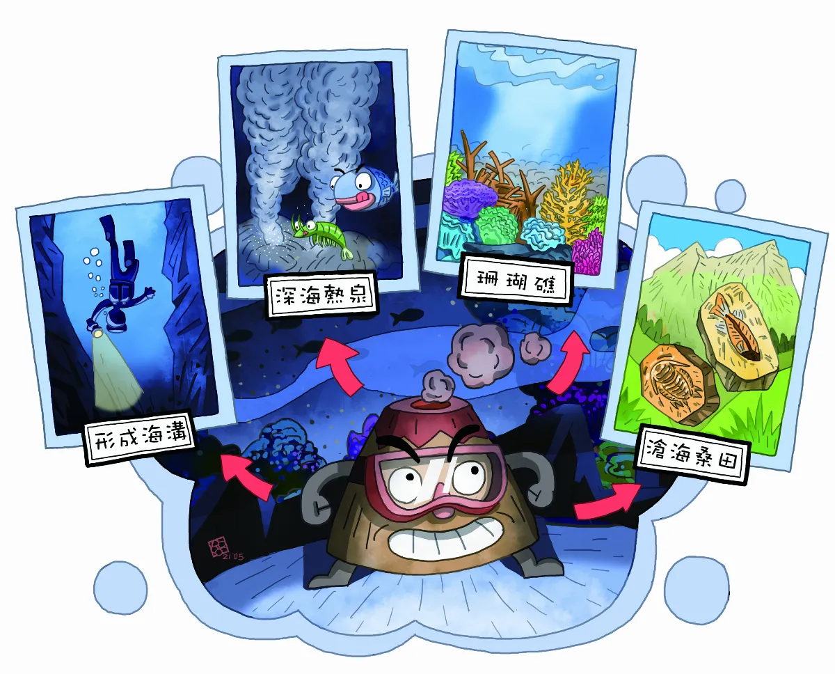 火山會走路？ 地殼變動對海洋生態影響