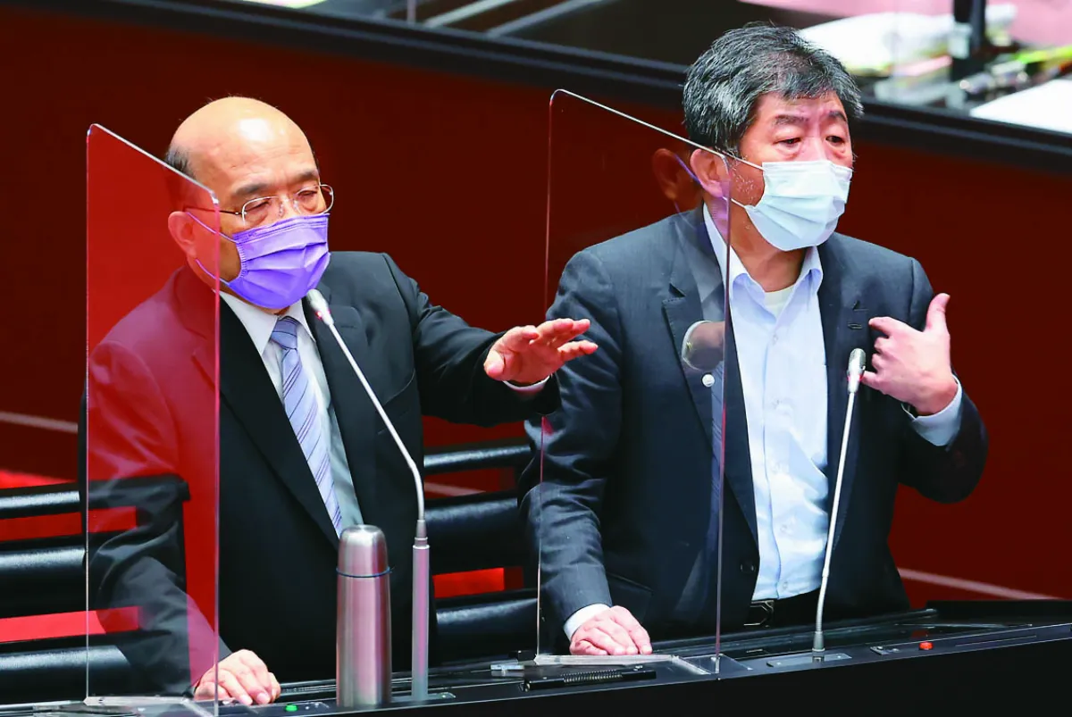 蘇揆：8月底前1千萬劑疫苗到位