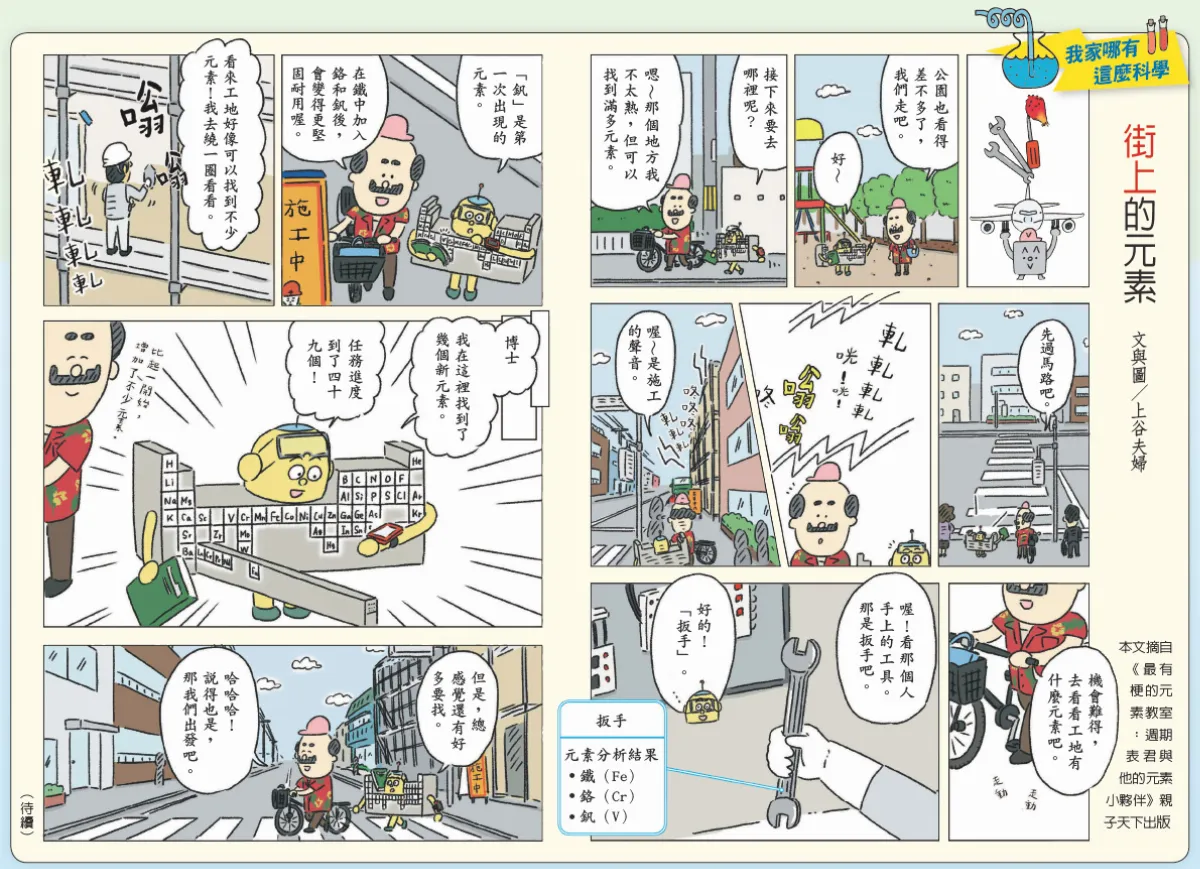 我家哪有這麼科學 街上的元素