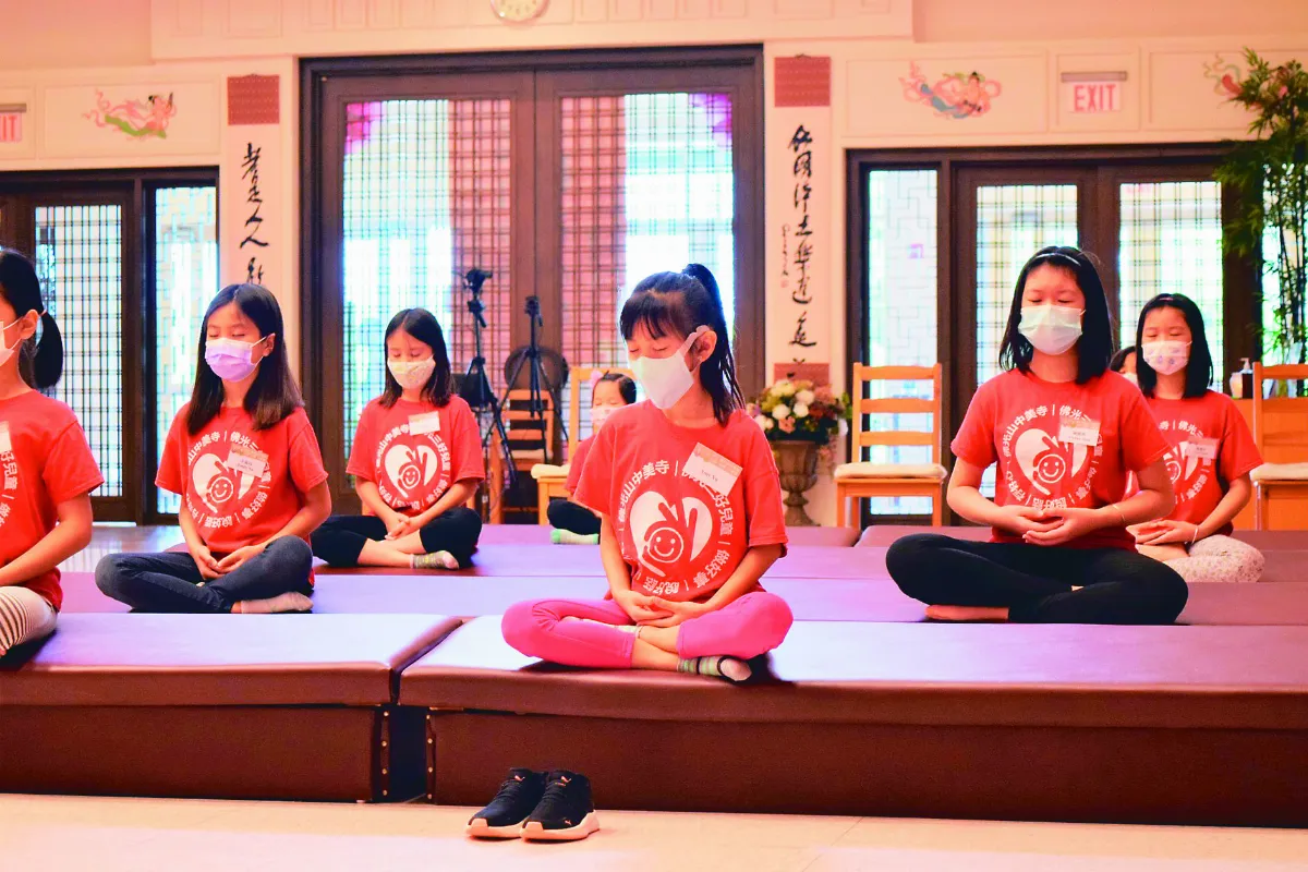 中美寺兒童營 歡喜學三好