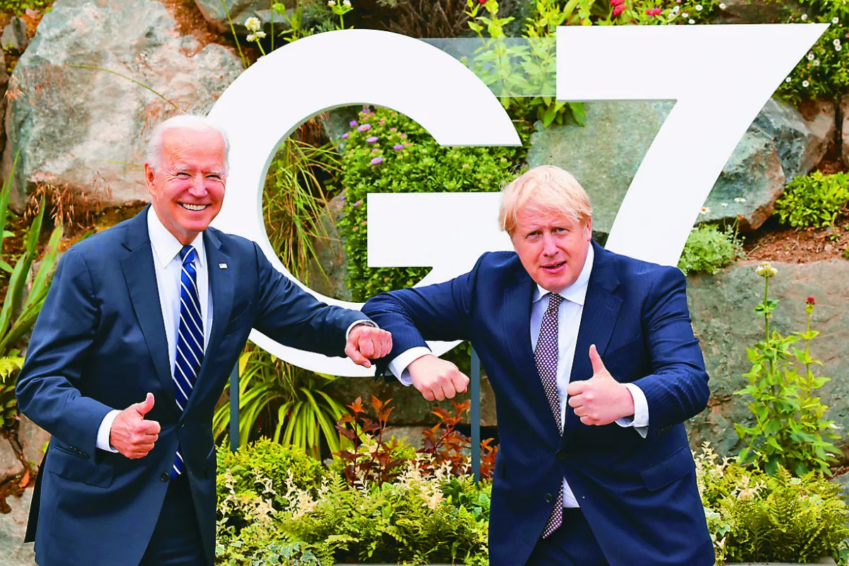 美英歐盟支持徹查病毒疫源 G7將捐10億劑疫苗 美英各送5億及1億