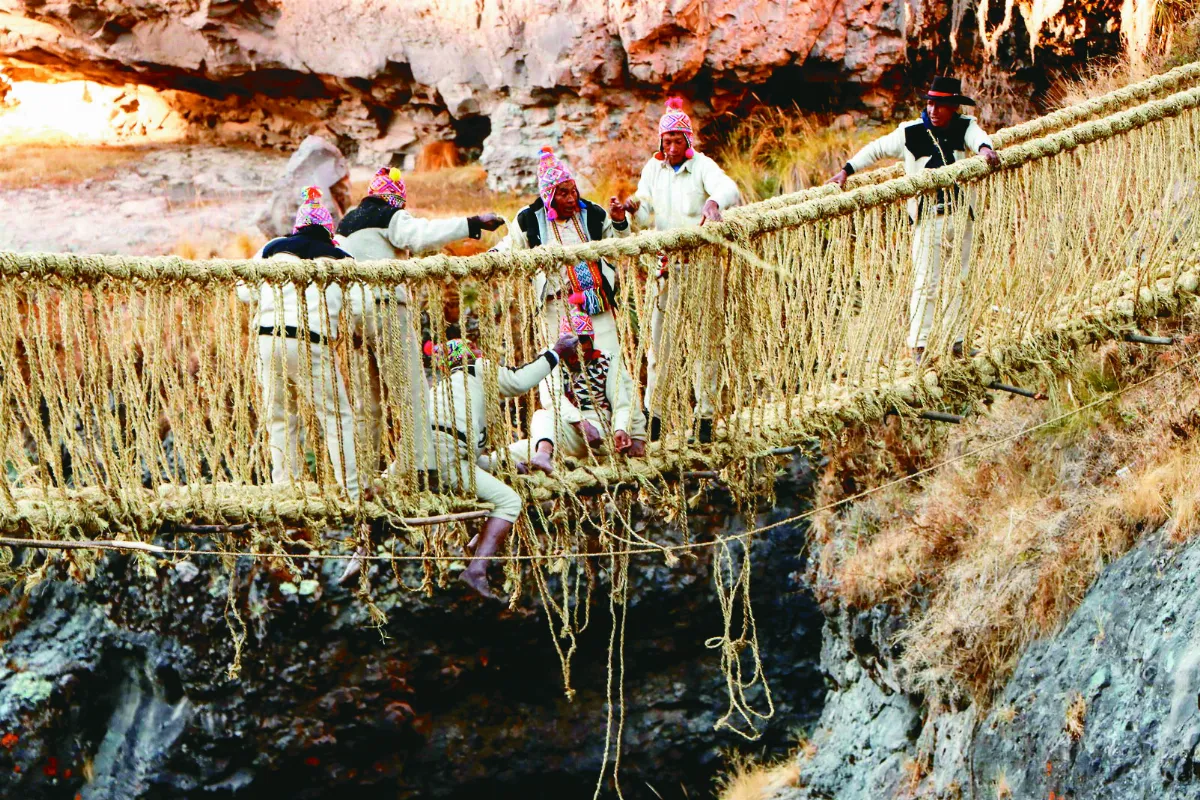 500年世遺草繩橋