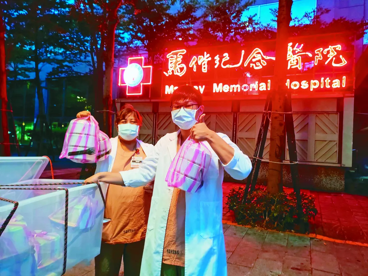 浪少年啟動善循環 挺防疫英雄