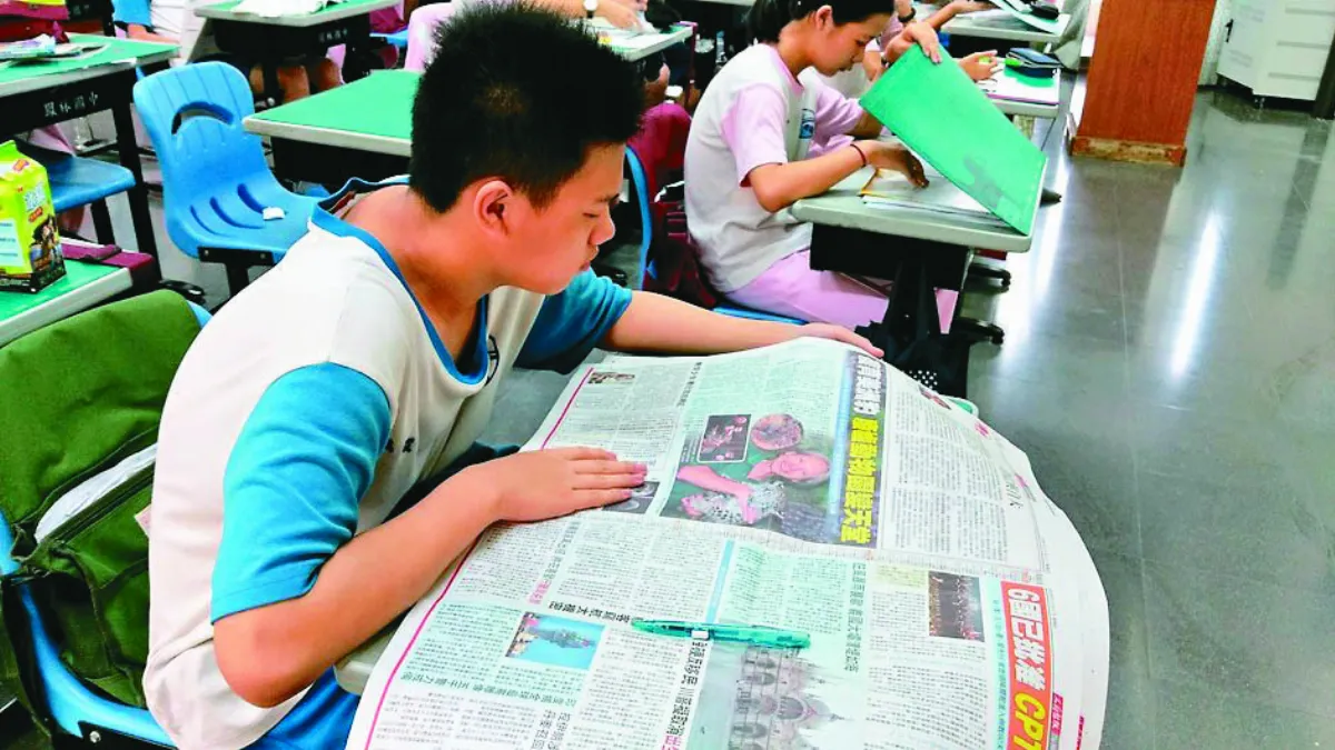 實踐三好 鳳林國中教學生閱美