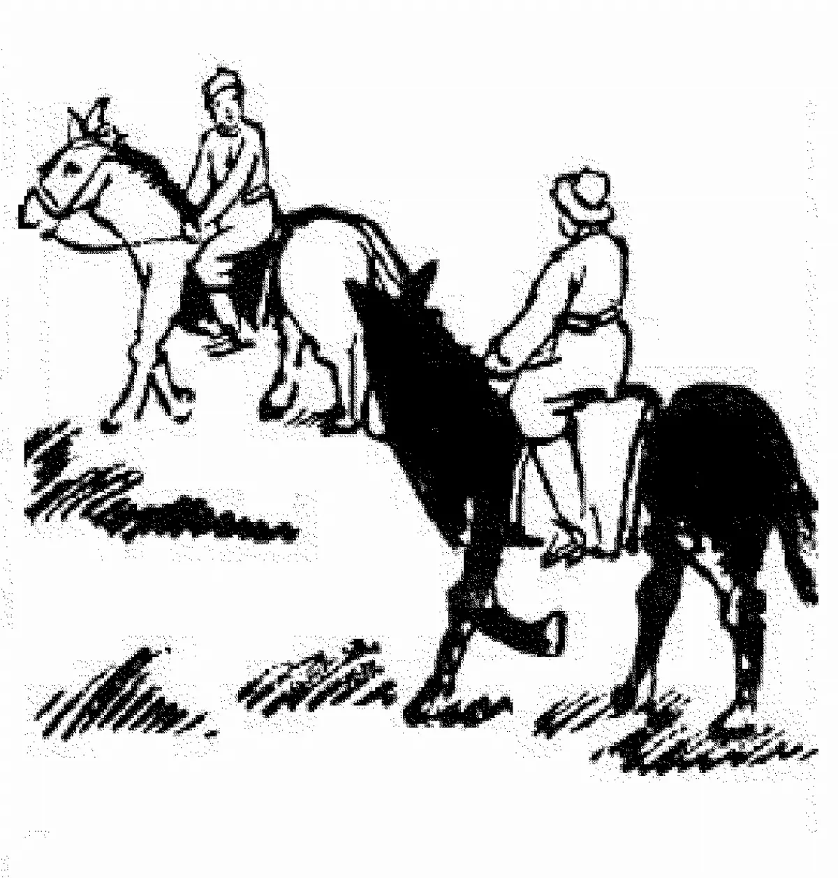 豐子愷‧護生畫集 馬戀其母