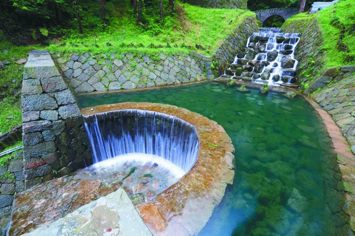阿里山神怡流瀑  整治後更美