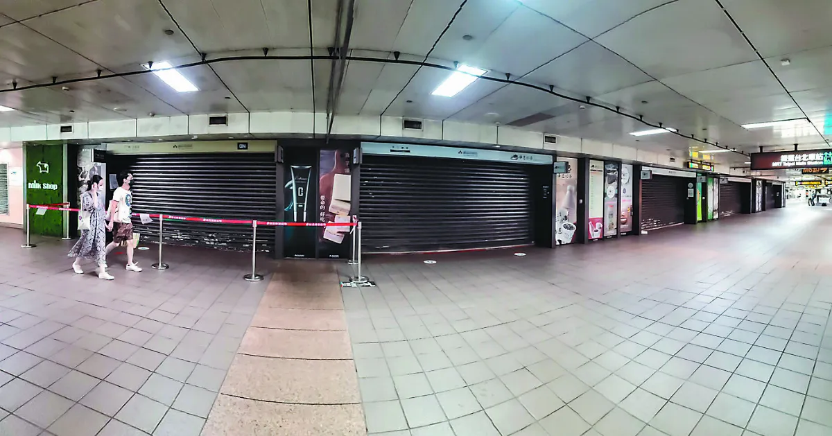 北車地下街K區4確診  3天清消