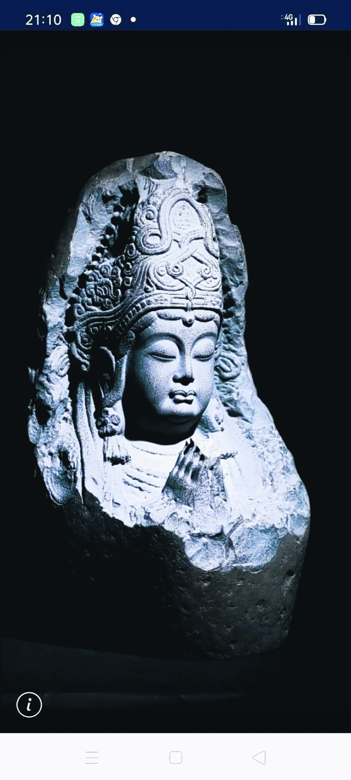 百噸花崗岩 卓文章雕成觀音像
